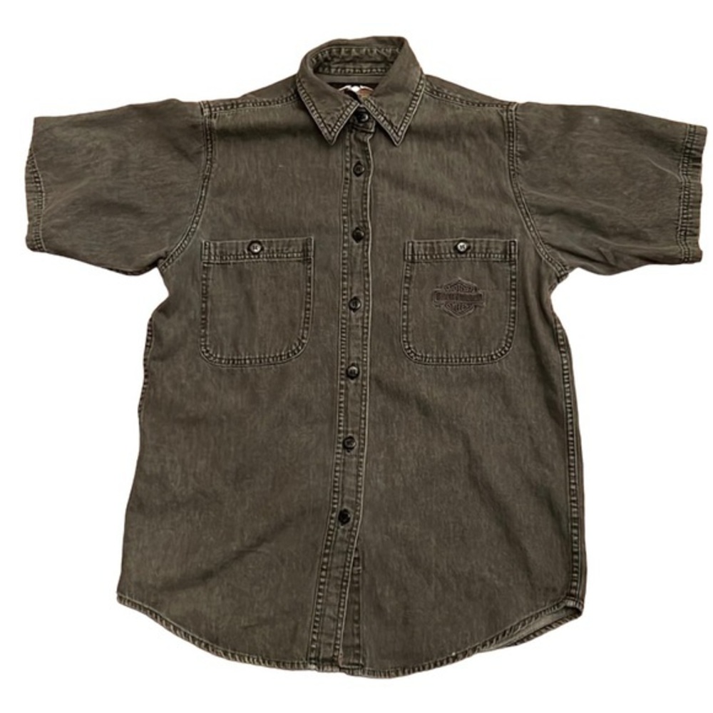 Harley-Davidson Button Down Embroidered‎ Logo